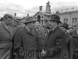 Генеральный секретарь ЦК КПСС Брежнев в Красноярске в 1972 году